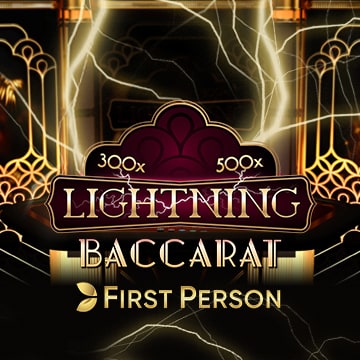 First Person Lightning Baccarat