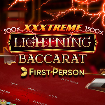 First Person XXXtreme Lightning Baccarat